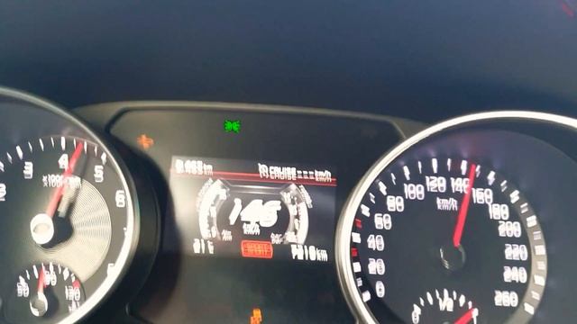 Kia ProCeed GT 1.6T 204HP 2019 acceleration 5 gear 98-186 km/h смотреть онлайн