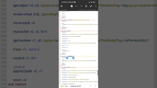in android - modifying apk to premium using reverse engineering mt manager