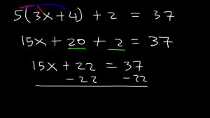 Algebra - How To Solve Equations Quickly!