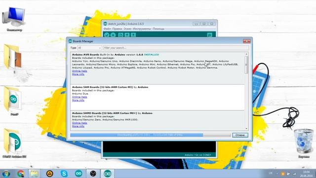 Дешёвая STM32 плата + Arduino IDE смотреть онлайн