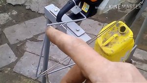 Станина для бензопилы.Самоделки в гараже.