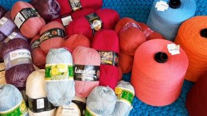 Обзор пряжи / Покупка пряжи / Пряжа из Москвы / Новая пряжа / Пополнение запасов