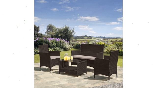 Комплект мебели 2+1+1 (Афина) обзор AFM-2025B Brown бренд Афина производитель Афина-Мебель (Россия) смотреть онлайн