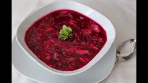 Вкусный красный борщ рецепт