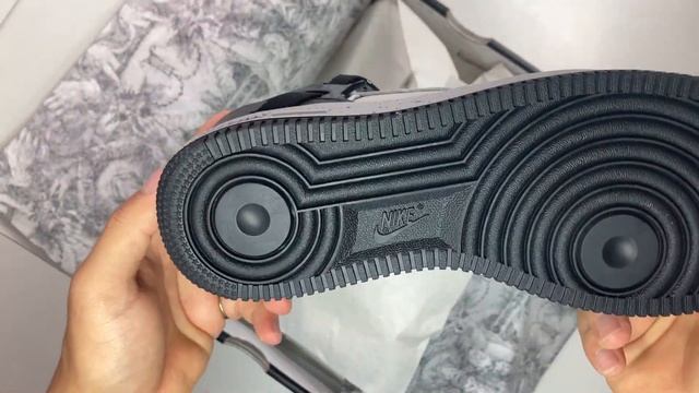 UNDERCOVER x Nike Air Force 1 Low "Grey Fog" UNBOXING смотреть онлайн