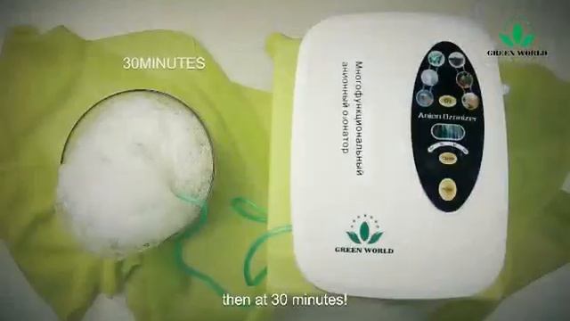 Ozone Purifier (Green World) For food purification смотреть онлайн