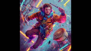 Концепт арт персонажей для ритм-игры