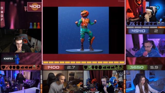 Стримеры Повторяют Танцы из Фортнайт смотреть онлайн