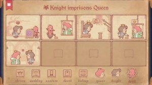 Storyteller Последняя капля (Рыцарь сажает королеву в темницу)