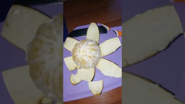 Новогодний декор из апельсиновой корки своими руками