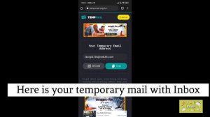 How To Get a Temporary Mail Within a Minute Without Login 2022 | How to Get a fake mail | Yashify