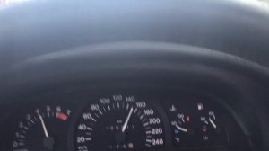 Opel vectra A 2.0 16v acceleration 0-100 km/h разгон