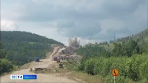 На автодороге Тогот-Курма в Ольхонском районе проводят буровзрывные работы