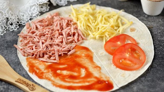 Сэндвич из тортильи