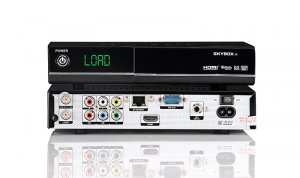 Skybox F3 просмотр популярных каналов со спутника Express-AT1@56E, старый FullHD DVB-S2 ресивер -OK!