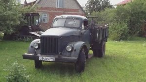 Легендарный ретро грузовик ГАЗ 51