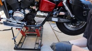 Replace Motorcycle Chain Honda Shadow