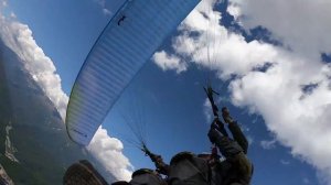 Полет на параплане || 2256 метров над уровнем моря || Сочи, Альпика