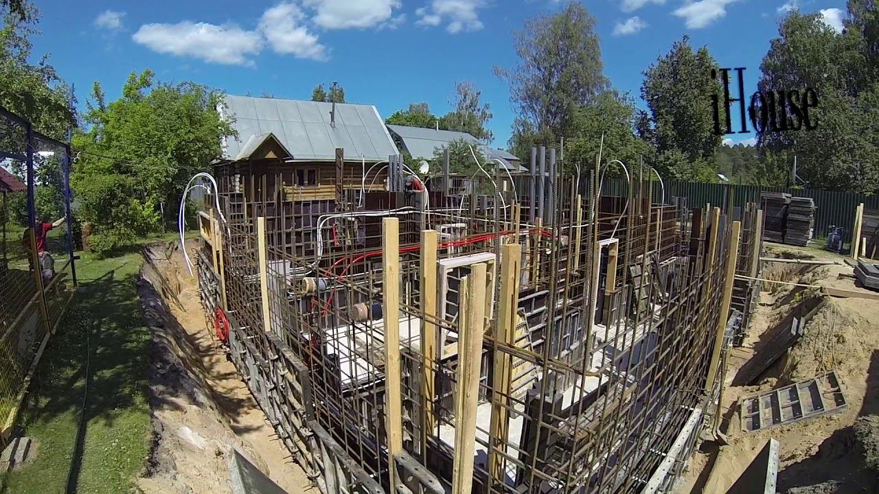Цокольный этаж  Вентиляция своими руками  в частном доме Часть 8  Ventilation by hand part 8