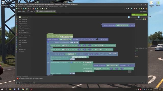 MCreator Tutorial: How to use NBT Variables | 2020.2