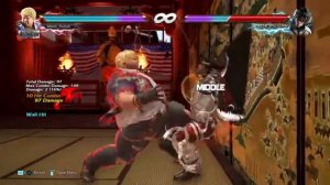 TEKKEN™7 Bob cd+1+2* wallbounce to wallbreak Geese stage