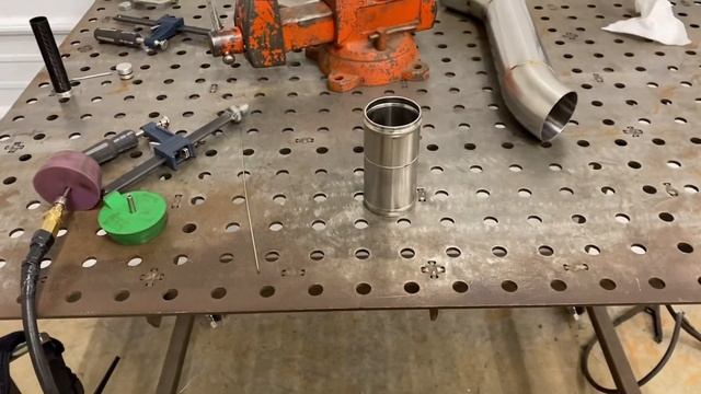 TIG Welding 304 Stainless Exhaust смотреть онлайн