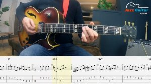 All Of Me Jazz Guitar Lesson - Melody and Solo