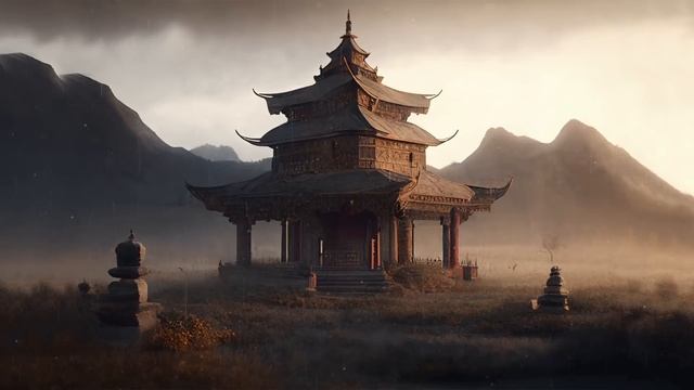 Temple - Healing Meditative Ambient Music - Mysterious Tibetan Ambient for Relaxation and Sleep смотреть онлайн