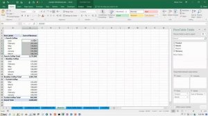 Excel 2016: Sorting a Pivot Table