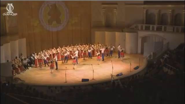 Омский хор.  Омская полечка