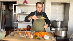 Суп пюре из тыквы от шеф повара! Вкусно и полезно! Рецепт из тыквы. Тыквенный суп.