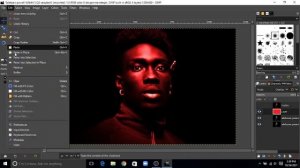 DUAL LIGHT EFFECT IN GIMP