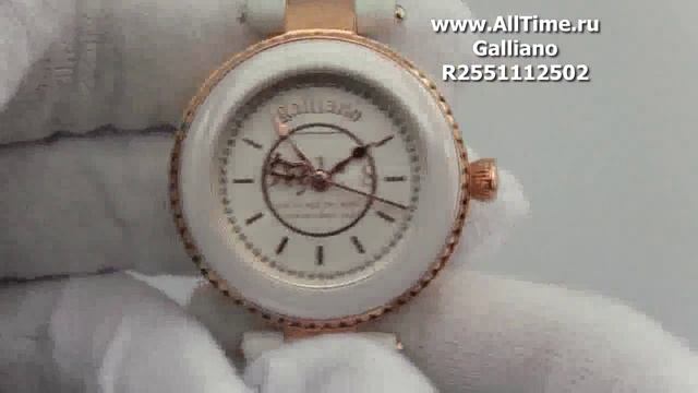 Обзор. Женские наручные часы Galliano R2551112502 смотреть онлайн