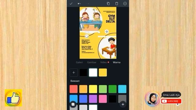 Cara Membuat Poster Menggunakan Aplikasi Canva смотреть онлайн