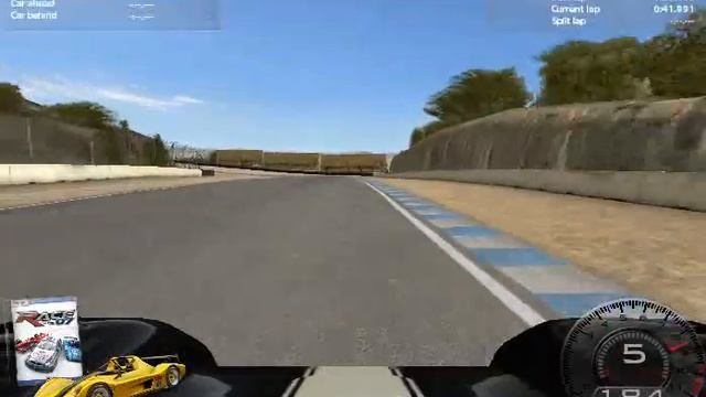 Race Room the game 2 - Radical SR3 205hp @ Laguna seca смотреть онлайн