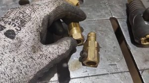 Kemppi адаптер самоделка разъем  переходник подключение горелки tig binzel CK torch Своими руками.