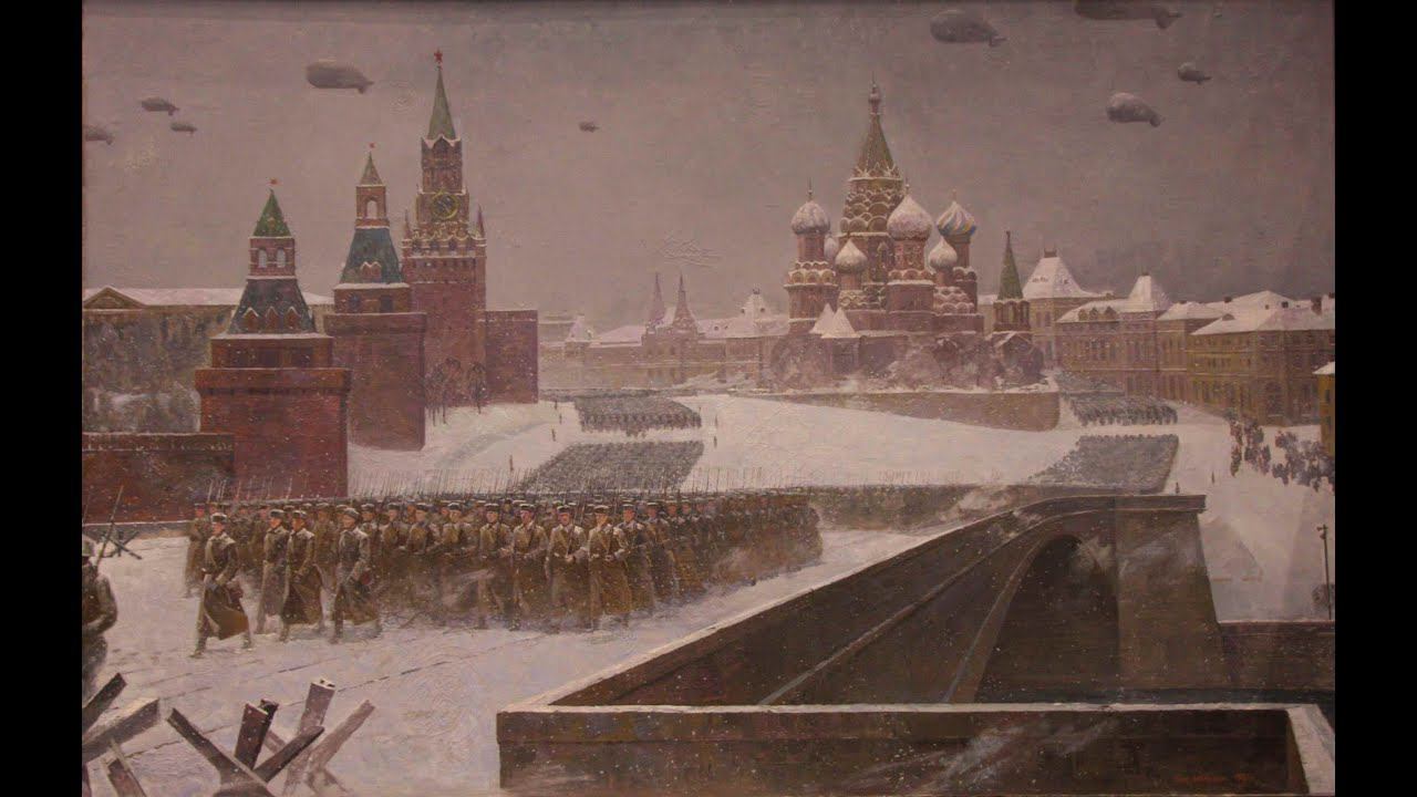 Битва под Москвой. Музыкально-художественная композиция, подготовленная параллелью 5-ых классов