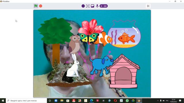 #Уроки Скретч для детей: расставь по своим местам. Распознавание пальцев руки смотреть онлайн