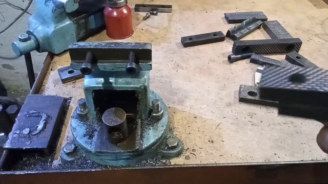 Изготовление губок на тиски, стапель. смотреть онлайн