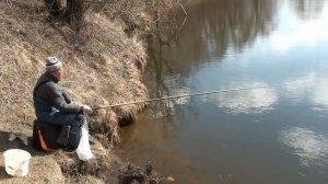 Ловля в проводку ранней весной!!!