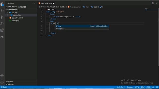 HTML Attributes | language Attribute | Visual studio code (KISWAHILI)