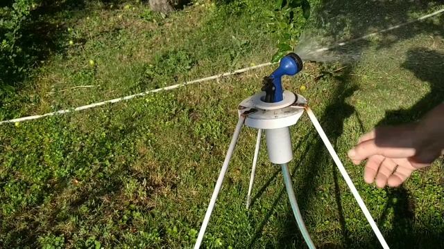 самоделка для полива и бассейна. спутниковая антенна. смотреть онлайн