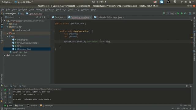 Java Tutorial 17: Operators: Bitwise Operators in Java Part 6