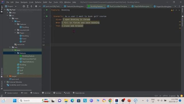 Selenium automation: Cucumber & Selenium Automation Testing