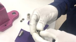 Установка кнопки альфа (alfa) 15 мм на футер с начесом от мастера Максима