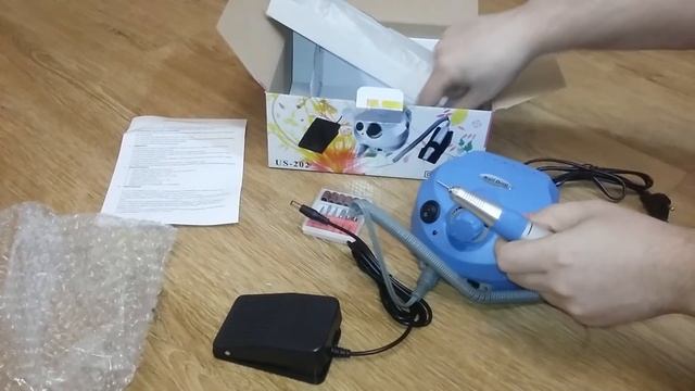 Фрезер US-202 (35000 оборотов в минуту) смотреть онлайн