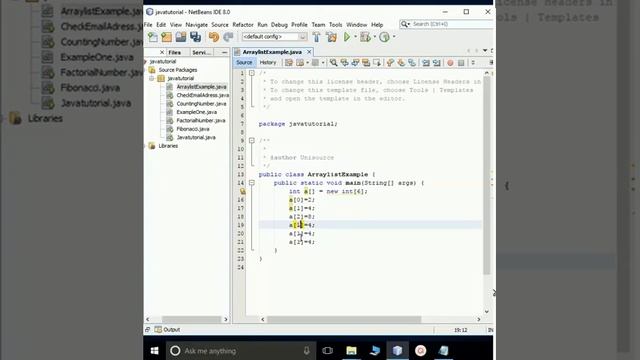 Arraylist Example in java- Tutorial 2017 смотреть онлайн