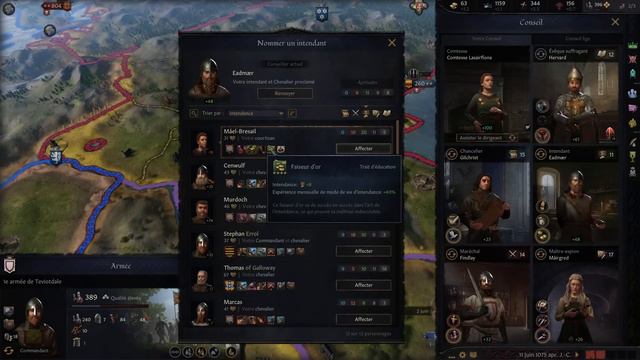 Une Guerre d'envergure pour Eadulf - ép 05 - Crusader Kings 3 Legends of The Dead gameplay FR смотреть онлайн