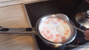 Рыбный суп с молоком.Очень быстро для детей