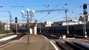 Train Budapest - Moscow "Tisza" (поезд тисса - будапешт москва)